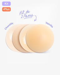 Kit x2 Cubre pezones Adhesivos Invisibles para Mujer - Nipskin® - Nipskin Salvador