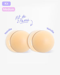 Kit x2 Cubre pezones Adhesivos Invisibles para Mujer - Nipskin® - Nipskin Salvador