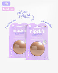 Kit x2 Cubre pezones Adhesivos Invisibles para Mujer - Nipskin® - Nipskin Salvador