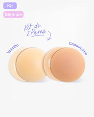 Kit x2 Cubre pezones Adhesivos Invisibles para Mujer - Nipskin® - Nipskin Salvador