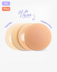 Kit x2 Cubre pezones Adhesivos Invisibles para Mujer - Nipskin® - Nipskin Salvador