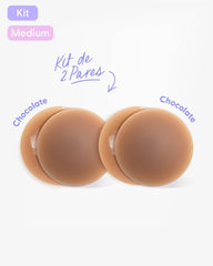 Kit x2 Cubre pezones Adhesivos Invisibles para Mujer - Nipskin® - Nipskin Salvador