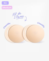 Kit x2 Cubre pezones Adhesivos Invisibles para Mujer - Nipskin® - Nipskin Salvador