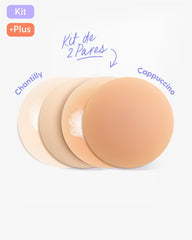 Kit x2 Cubre pezones Adhesivos Invisibles para Mujer - Nipskin® - Nipskin Salvador