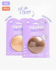 Kit x2 Cubre pezones Adhesivos Invisibles para Mujer - Nipskin® - Nipskin Salvador
