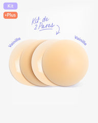Kit x2 Cubre pezones Adhesivos Invisibles para Mujer - Nipskin® - Nipskin Salvador