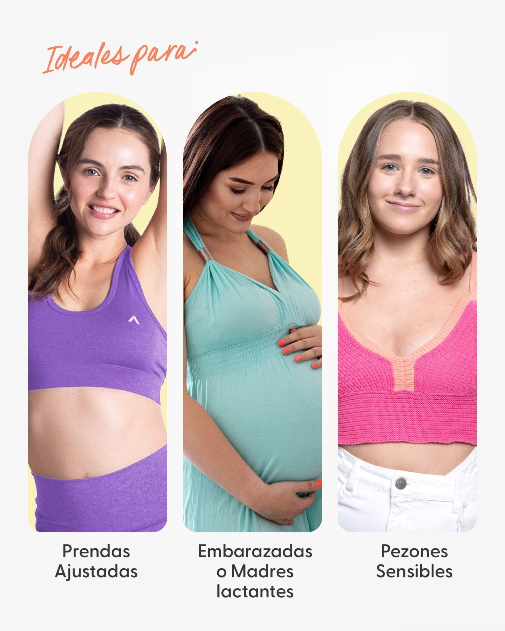Kit x2 Cubre pezones Sin Adhesivo Reutilizables, Bring It On | Nipskin® - Nipskin Salvador
