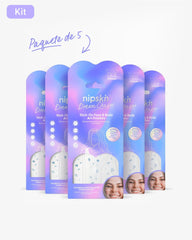 Kit x5 Calcomanías Holográficas para Rostro y Cuerpo, Dream Chaser – Nipskin® - Nipskin Salvador