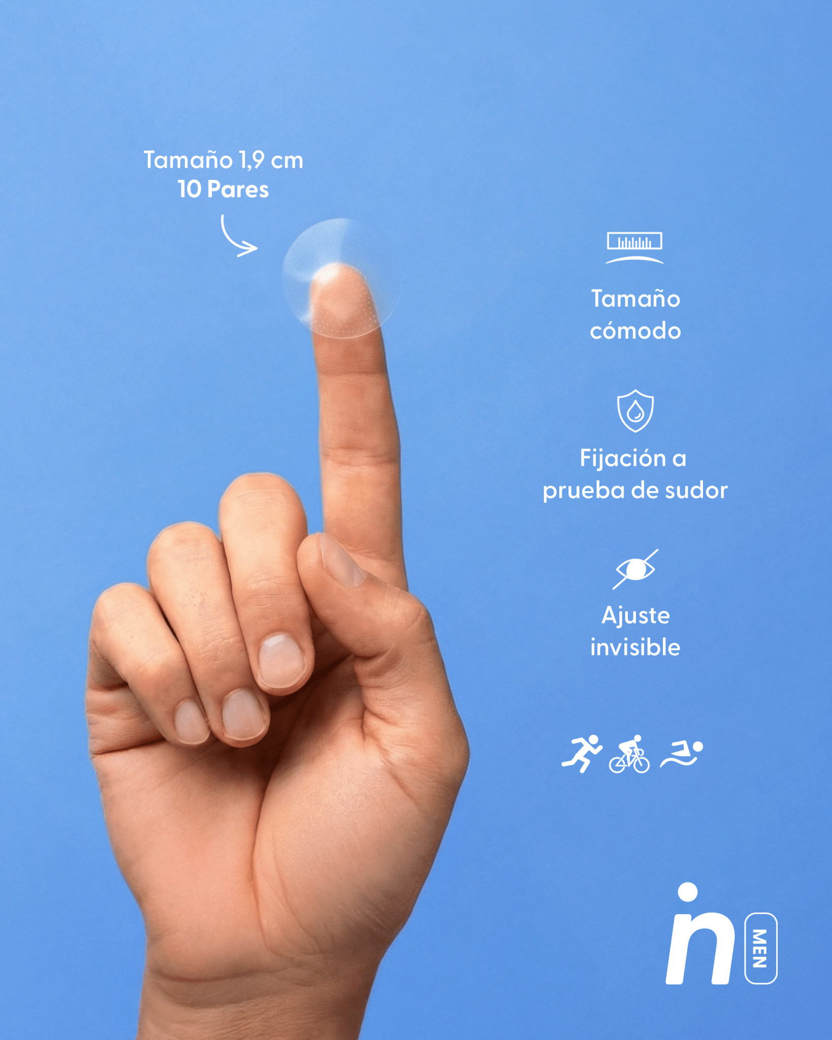 Protector de Pezón Anti - Roce (Pack x10 pares), Chase the Win - Nipskin® - Nipskin Salvador